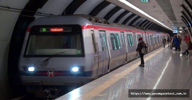 Yenikapı-Hacıosman metro seferleri durdu