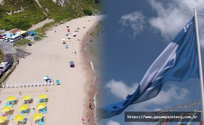 Mavi Bayrak Şile Uzunkum’da dalgalanmaya devam ediyor