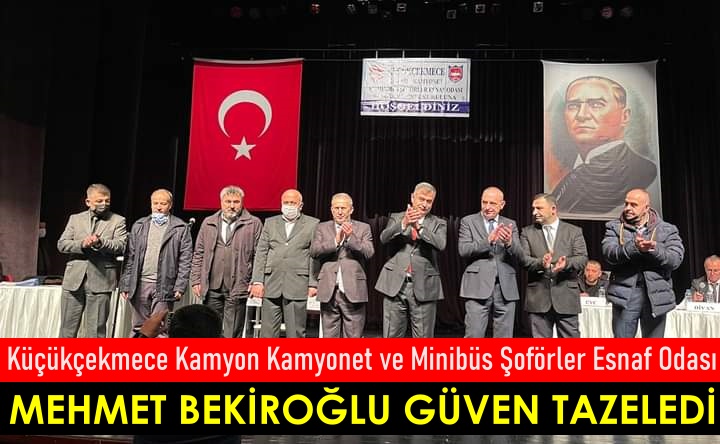 Mehmet Bekiroğlu güven tazeledi