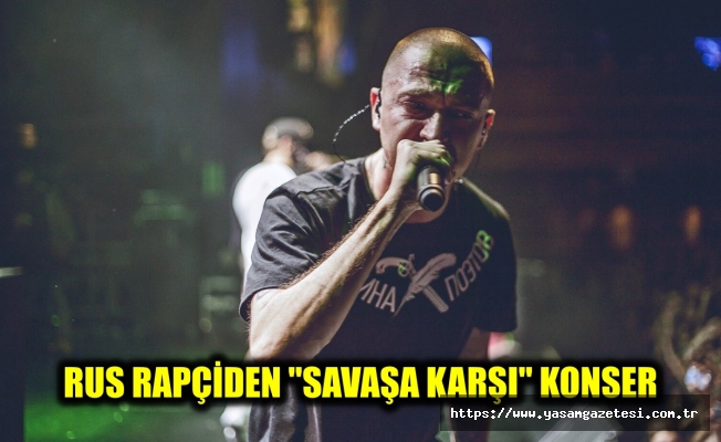 Rus Rapçiden "Savaşa Karşı" Konser