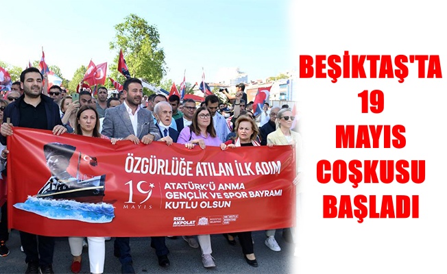 Beşiktaş’ta ‘Bağımsızlık İçin İlk Adım Yürüyüşü’ Coşkusu