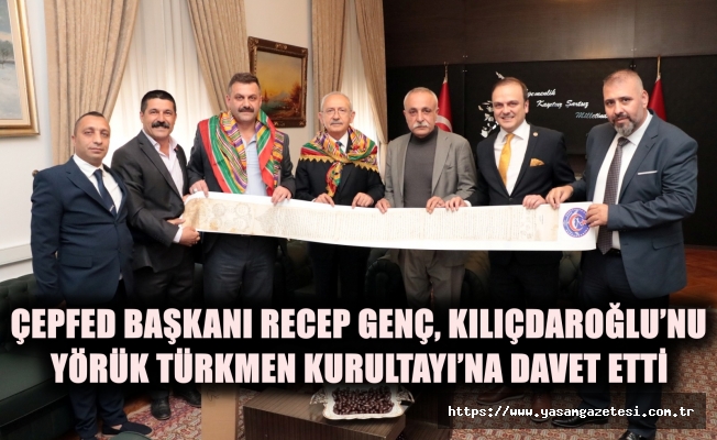 Genç, Kılıçdaroğlu’nu Yörük Türkmen Kurultayı’na davet etti