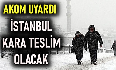 İstanbul kara teslim olacak