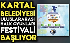 Kartal Belediyesi Uluslararası Halk Oyunları Festivali başlıyor